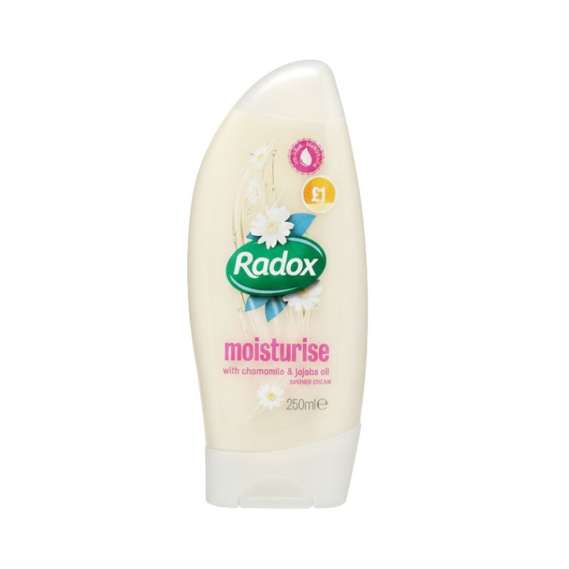 Radox Moisturise Shower Cream – Chamomile & Jojoba Oil (250ml)