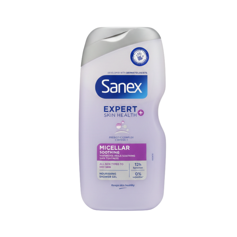 Sanex Expert Skin Health+ Micellar Soothing Shower Gel 515ml