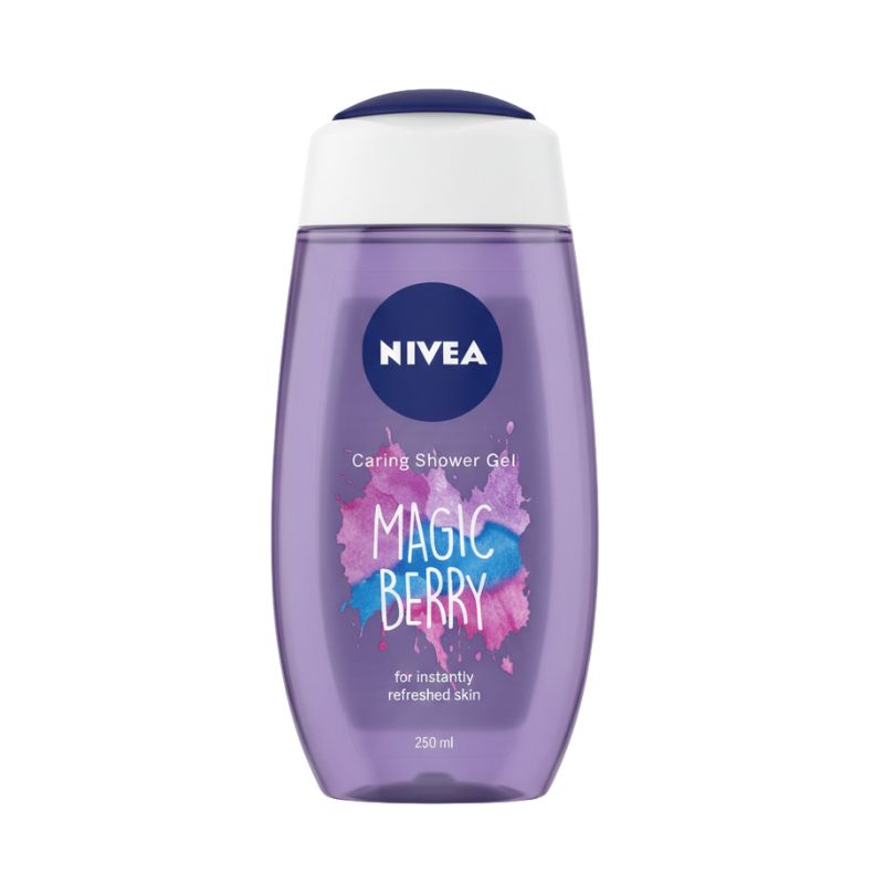 Nivea Caring Shower Gel Magic Berry 250ml