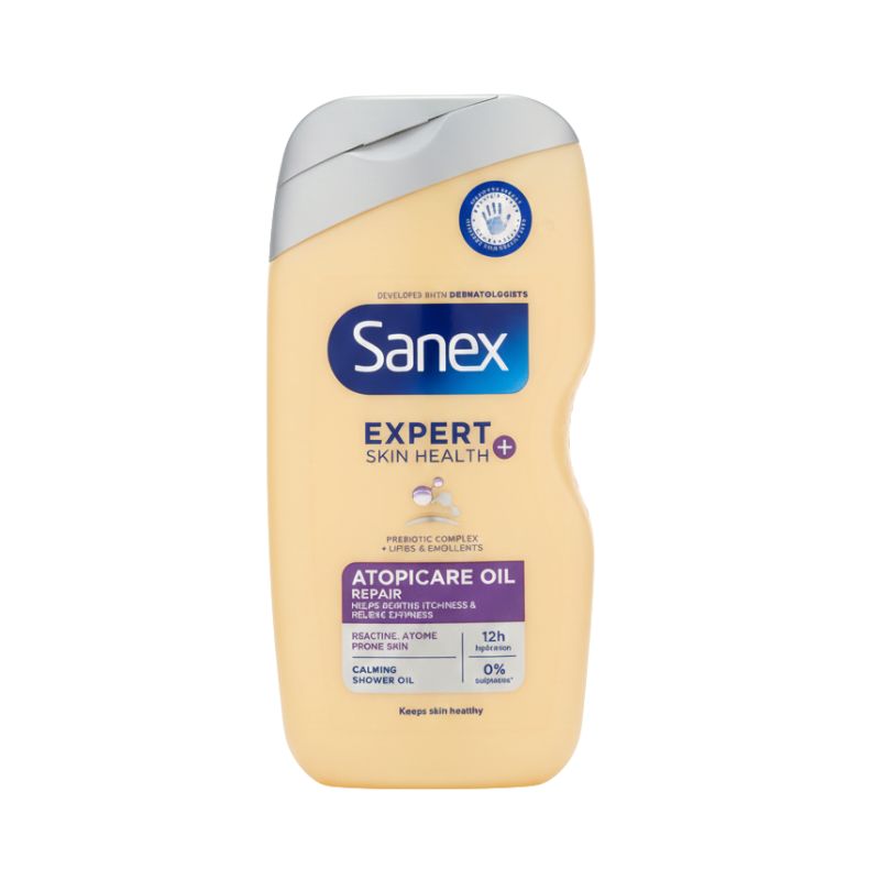 Sanex Expert Skin Health+ Atopicare Oil Repair Body Wash Shower Gel 515ml