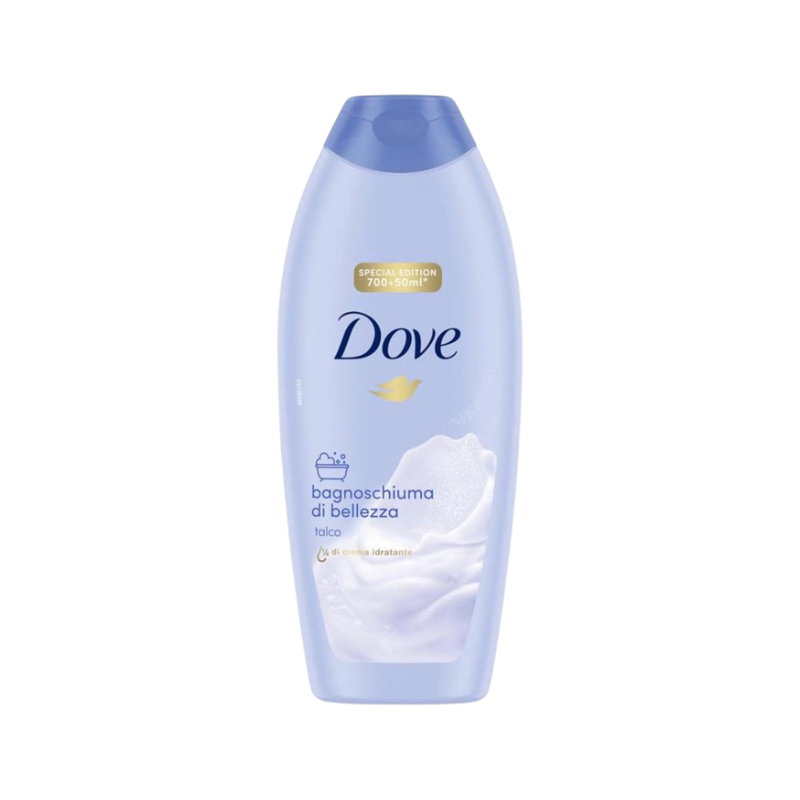 DOVE BAGnoschiuma DI BELLEZZA TALCUM 700 ML