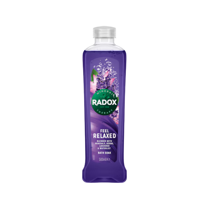 Radox Feel Relaxed Bath Soak 500ml with Lavender & Waterlily