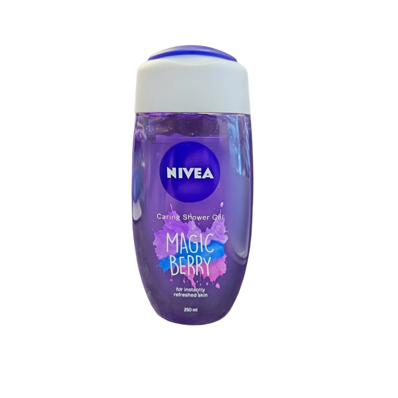 Nivea Caring Shower Gel Magic Berry 250ml