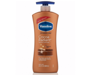 Vaseline Intensive Care Cocoa Radiant Body Lotion with Pure Cocoa Butter (20.3 fl oz / 600 mL)