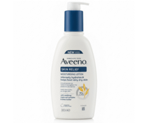 Aveeno Skin Relief Moisturising Lotion with Triple Oat Complex & Shea Butter — for Very Dry Skin (300 ml pump)