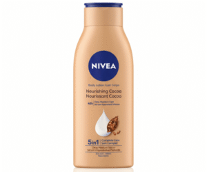 NIVEA Nourishing Cocoa Body Lotion (5in1 Complete Care) with Deep Moisture Serum & Cocoa Butter
