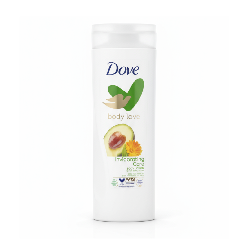 Dove Body Love Invigorating Care Body Lotion (with Avocado Oil & Calendula Extract)