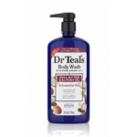 Dr Teal’s Body Wash with Pure Epsom Salt — Shea Butter & Almond Oil & Essential Oils (24 fl oz / 710 mL)