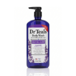Dr Teal’s Body Wash with Pure Epsom Salt — Soothe & Sleep with Lavender Essential Oils (24 fl oz / 710 mL)