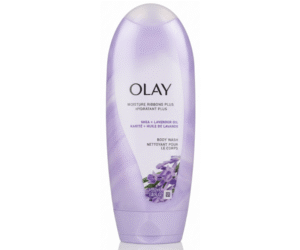 Olay Moisture Ribbons Plus Shea + Lavender Oil Body Wash, 18 fl oz (532 mL)