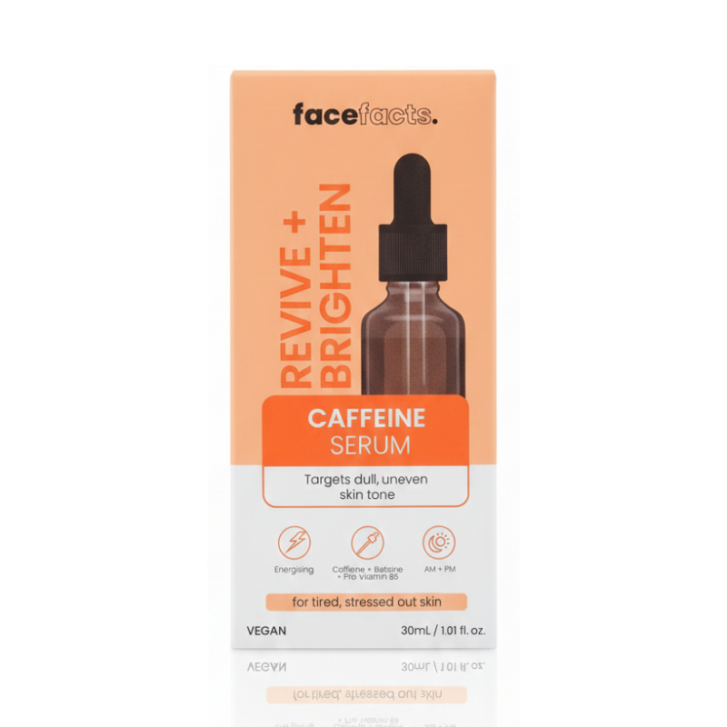 Face Facts Revive + Brighten Caffeine Serum, 30 ml