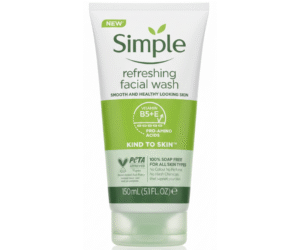 Simple Kind to Skin Refreshing Facial Wash, 150 ml