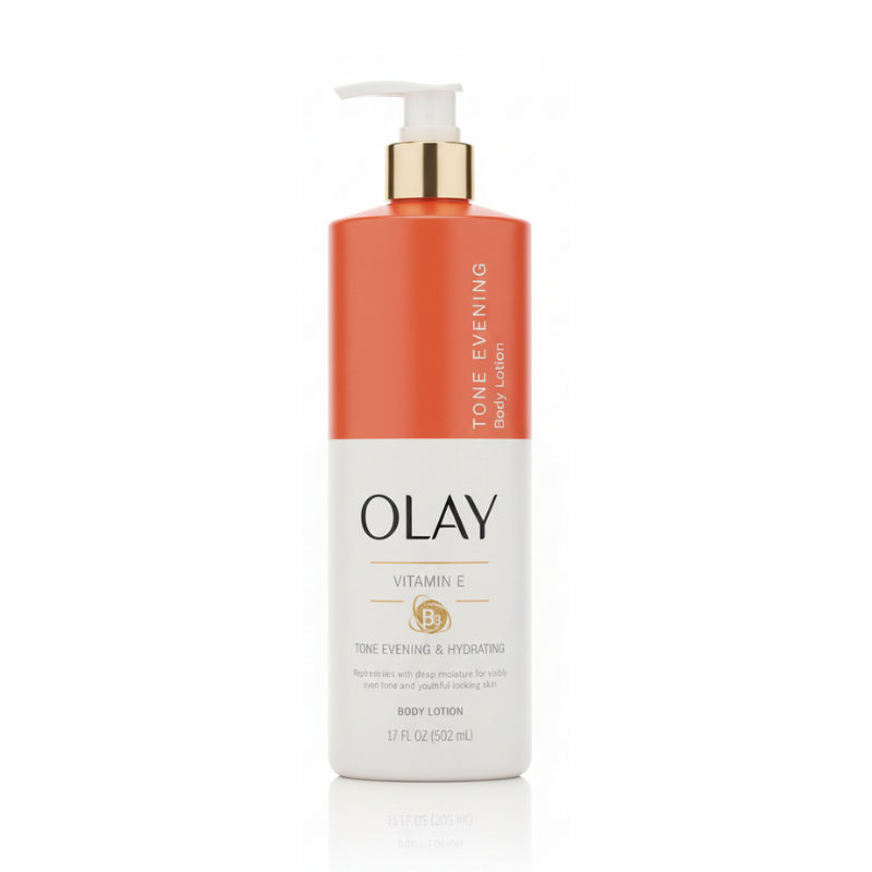 Olay B3 + Vitamin E Tone Evening & Hydrating Body Lotion, 17 fl oz (502 mL)