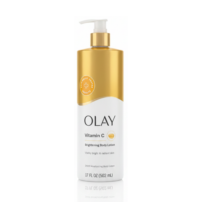 Olay Vitamin C Brightening Body Lotion — 24HR Moisturizing Body Lotion (17 fl oz / 502 mL)