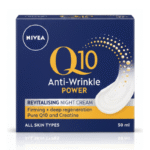 NIVEA Q10 Anti‑Wrinkle Power Revitalising Night Cream (All Skin Types) 50 ml
