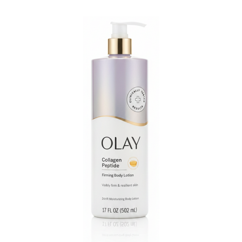 Olay Collagen Peptide Firming Body Lotion — 24HR Moisturizing Body Lotion (17 fl oz / 502 mL)