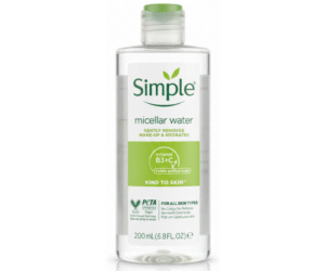Simple Kind to Skin Micellar Water (Micellar Cleansing Water), 200 ml