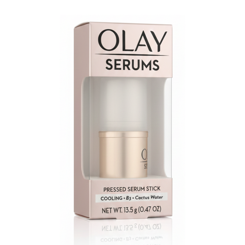 Olay Serums Pressed Serum Stick – Cooling + B3 + Cactus Water (13.5 g / 0.47 oz)