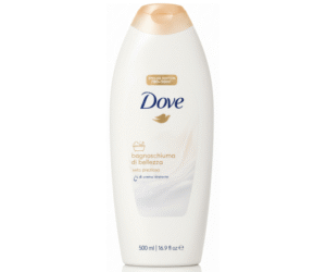 Dove Bagnoschiuma di Bellezza – Seta Preziosa (con crema idratante), 500 ml