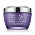 Olay Ultimate Retinol 24 + Vitamin E + Peptide Night Moisturizer (Fragrance‑Free) – 50 ml (approx.)