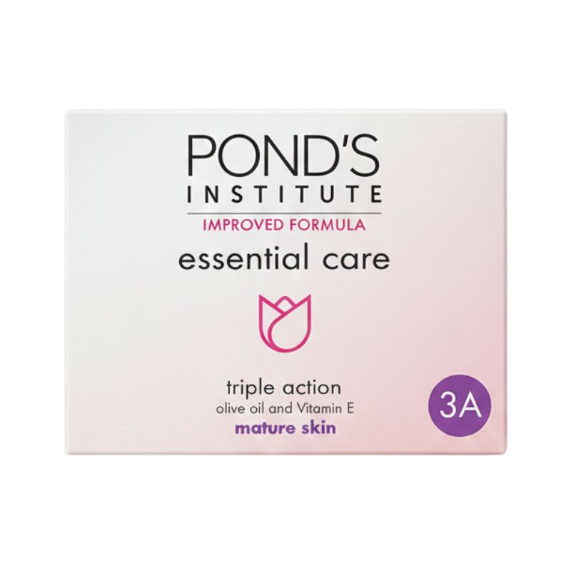 POND’S Institute Essential Care Triple Action Cream 3A – Mature Skin (Olive Oil & Vitamin E)