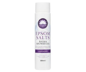 Elysium Spa Epsom Salts Bath & Shower Gel – Lavender (300ml)