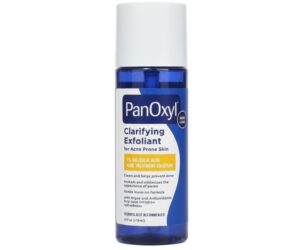 PanOxyl Clarifying Exfoliant 2% Salicylic Acid Acne Treatment Solution (Leave‑On), 4 fl oz / 120 mL
