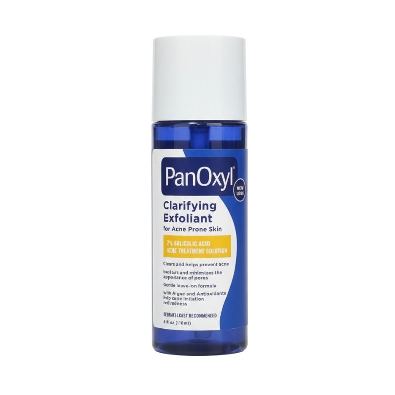 PanOxyl Clarifying Exfoliant 2% Salicylic Acid Acne Treatment Solution (Leave‑On), 4 fl oz / 120 mL