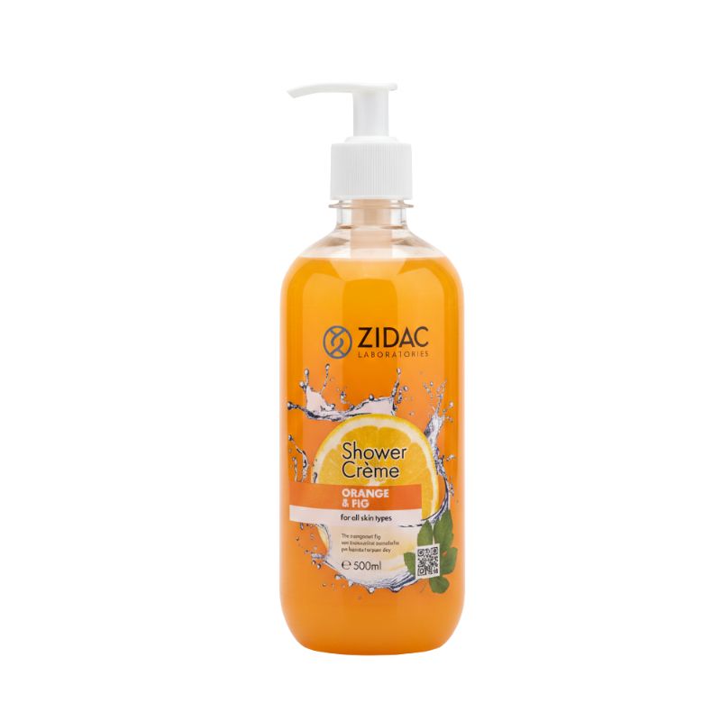 ZIDAC Laboratories Shower Crème – Orange & Fig (500ml)