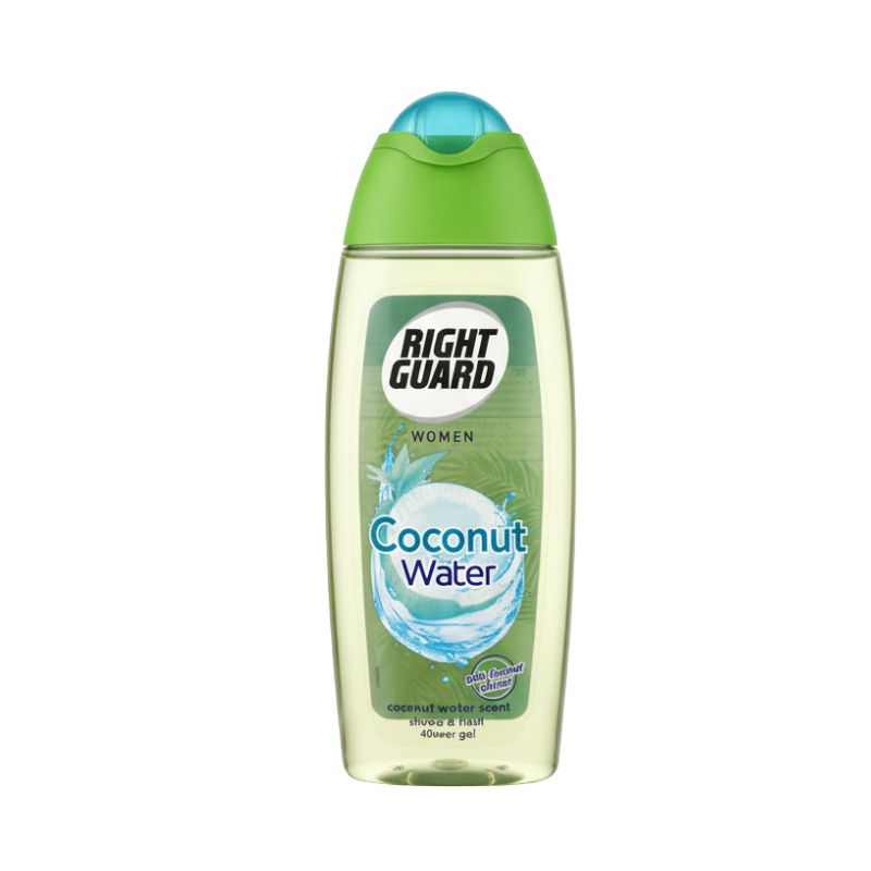 Right Guard Women Coconut Water Shower Gel with Dual Odour Defence (400ml)