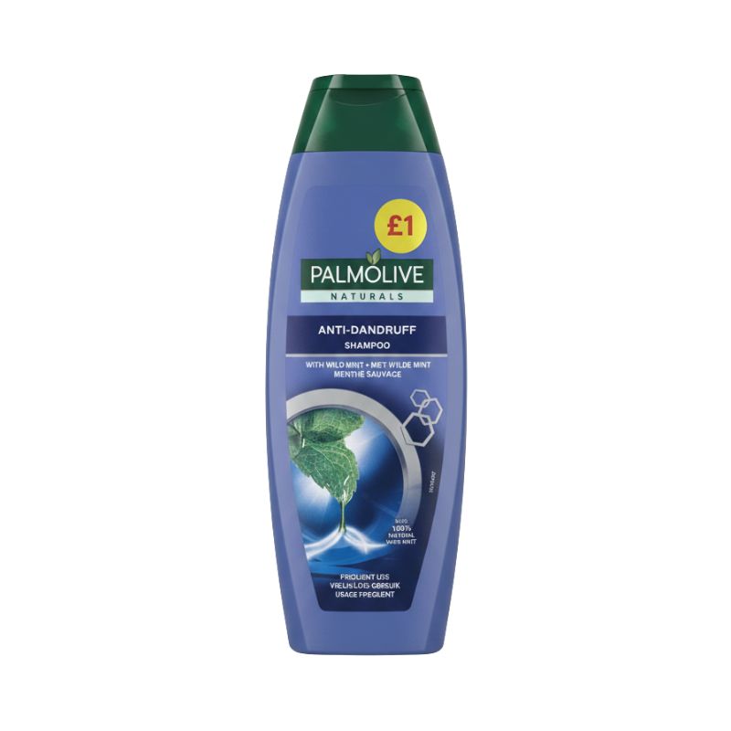 Palmolive Naturals Anti-Dandruff Shampoo – Wild Mint & Melon (350ml)