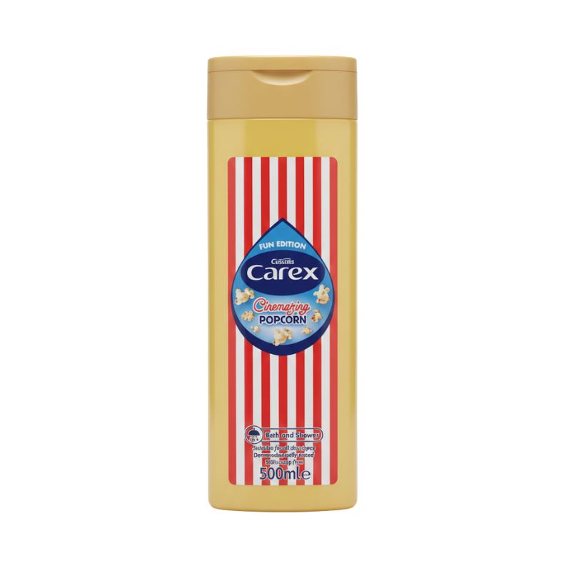Carex Fun Edition Cinemazing Popcorn Bath and Shower Gel (500ml)