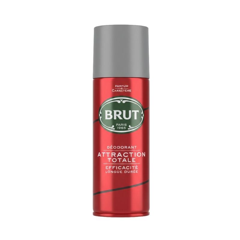 BRUT Attraction Totale Deodorant Spray – Long‑Lasting Effect