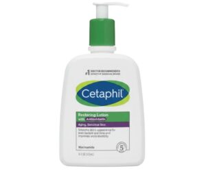 Cetaphil Restoring Lotion with Antioxidants (Aging, Sensitive Skin) – 16 fl oz / 473 mL