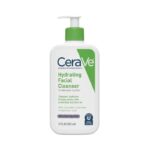 CeraVe Hydrating Facial Cleanser (For Normal to Dry Skin) with 3 Essential Ceramides & Hyaluronic Acid — 12 fl oz / 355 mL