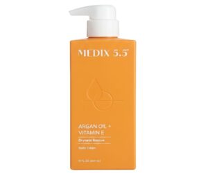 Medix 5.5 Argan Oil + Vitamin E Dryness Rescue Body Cream – 15 fl oz (444 ml)