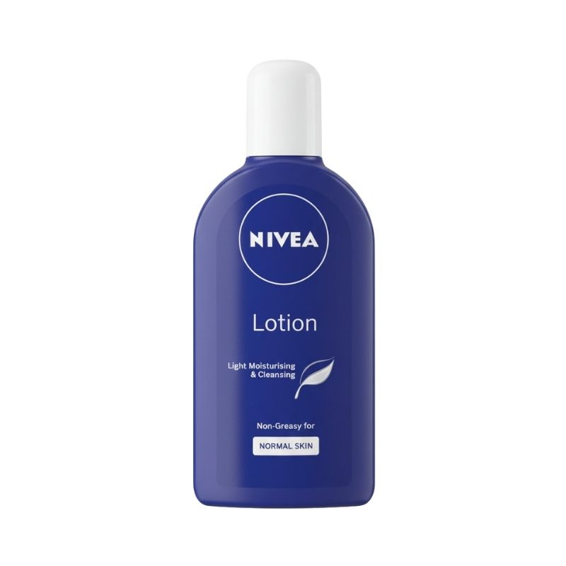 NIVEA Lotion (Normal Skin) – Light Moisturising & Cleansing, Non‑Greasy