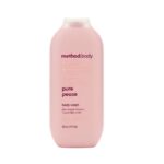 method body pure peace body wash – peony, rose water + pink sea salt (532 ml / 18 fl oz)
