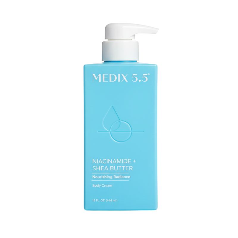 Medix 5.5 Niacinamide + Shea Butter Nourishing Radiance Body Cream – 15 fl oz (444 ml