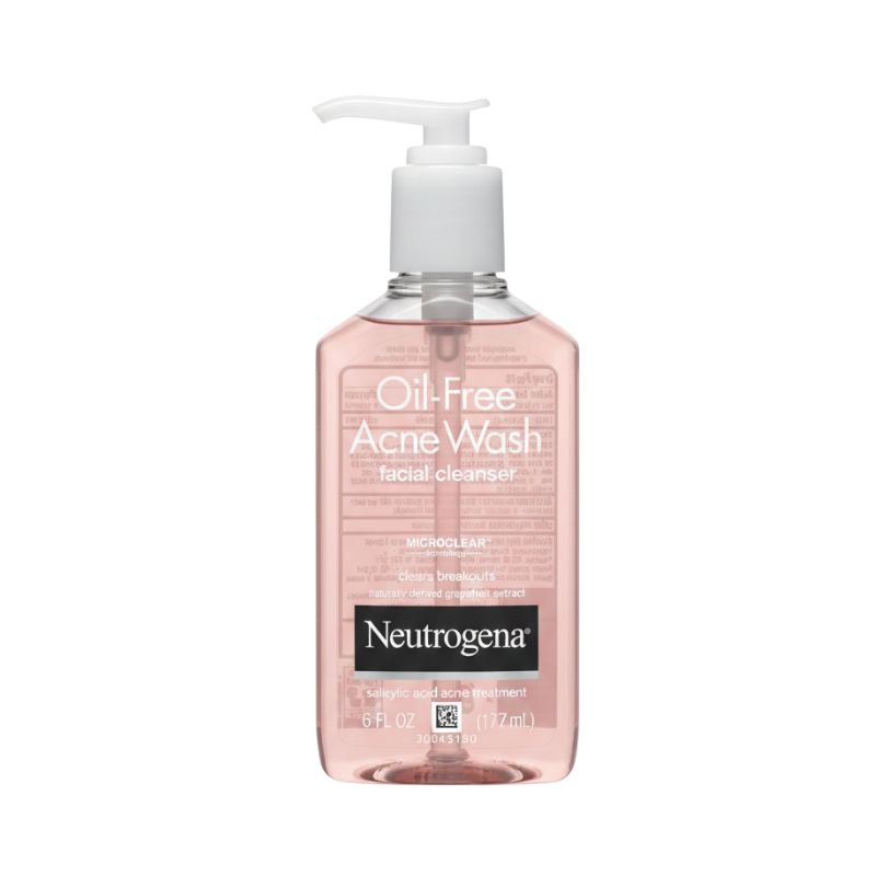 Neutrogena® Oil-Free Acne Wash Pink Grapefruit Facial Cleanser