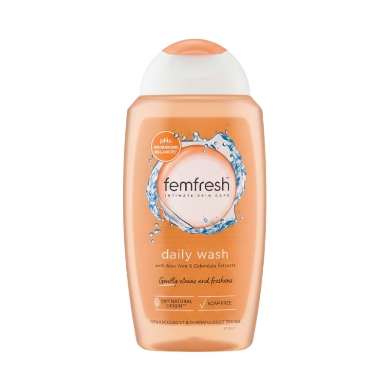 femfresh Daily Wash with Aloe Vera & Calendula Extracts (pH & Microbiome Balanced)