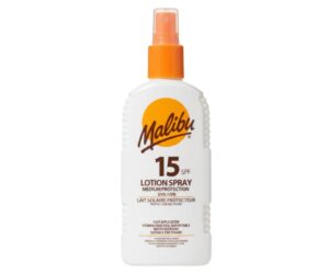 Malibu SPF 15 Lotion Spray Medium Protection