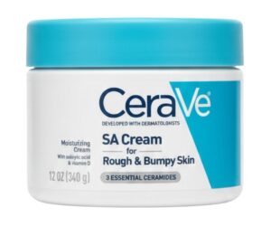 CeraVe SA Cream for Rough & Bumpy Skin (Salicylic Acid) – 12 oz / 340 g