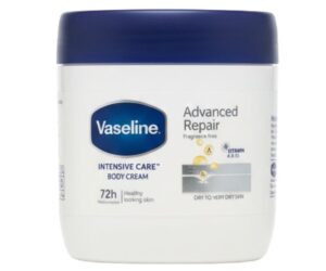 Vaseline Intensive Care™ Advanced Repair Fragrance Free Body Cream (72h Moisture, Dry to Very Dry Skin)