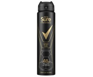 Sure Men MotionSense Antiperspirant Deodorant Aerosol – Sport Cool (48H)
