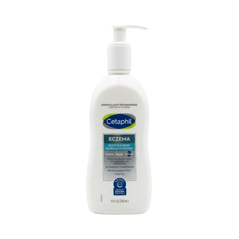 Cetaphil Restoraderm Eczema Soothing Moisturizer (Skin Protectant: Colloidal Oatmeal) – 10 fl oz / 295 mL