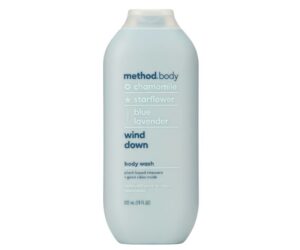 method body wind down body wash – chamomile, starflower + blue lavender (532 ml / 18 fl oz)
