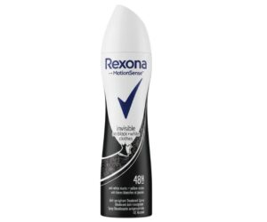 Rexona Women Invisible on Black + White Clothes Anti‑Perspirant Deodorant Spray with MotionSense™ – 48h Protection
