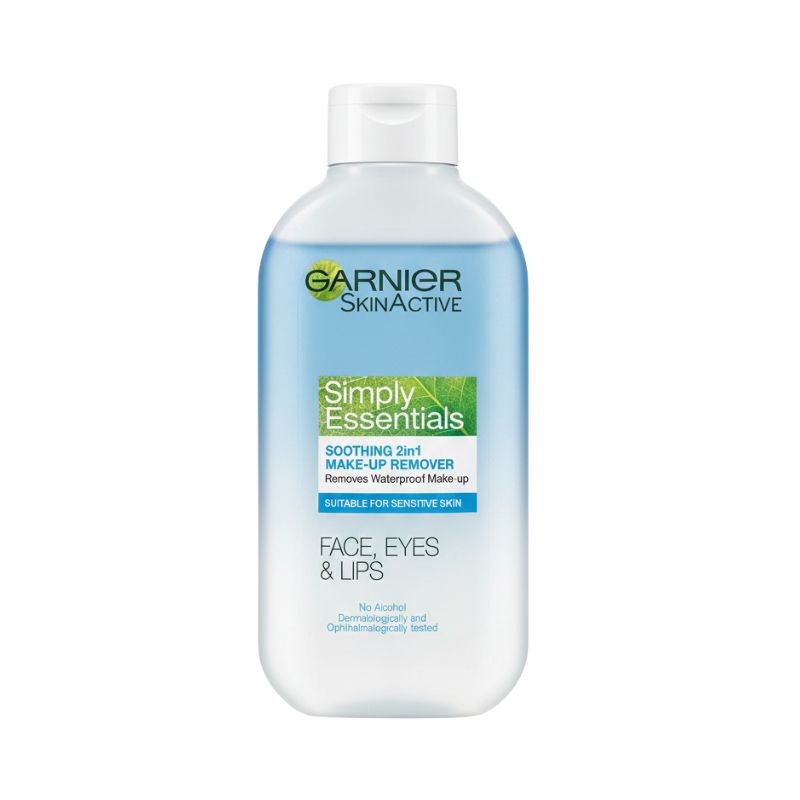 Garnier SkinActive Simply Essentials Soothing 2‑in‑1 Make‑Up Remover – Face, Eyes & Lips