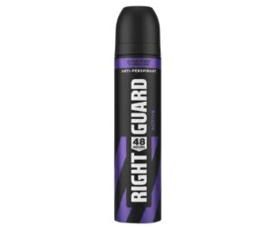 Right Guard Active Anti‑Perspirant Deodorant Spray – 48H Protection with Odour Block Technology